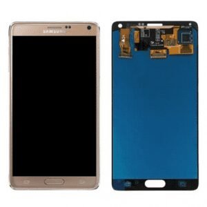 ECRAN SAMSUNG GALAXY NOTE 4 (SANS CHASSIS) OR GOLD (ORIGINE SERVICE PACK)
