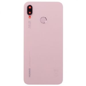 CACHE BATTERIE HUAWEI P20 ROSE (AVEC lentille vitre caméra)