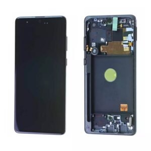 ECRAN SAMSUNG GALAXY NOTE 10 LITE NOIR  (N770F) OLED (AVEC CHASSIS)