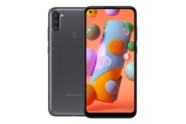 Ecran Samsung Galaxy A11 (A115F) Noir Avec Châssis (Service Pack) GH81-18760A