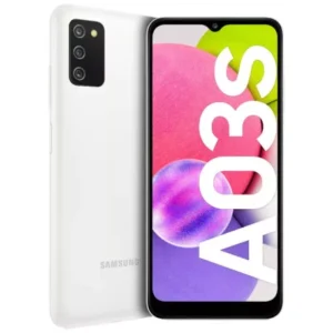 ECRAN LCD + VITRE TACTILE + CHASSIS SAMSUNG GALAXY A03S (A037G) NOIR (ORIGINE SERVICE PACK) GH81-21233A (Version N) EU