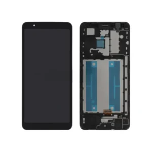 ECRAN LCD + VITRE TACTILE + CHASSIS SAMSUNG GALAXY A01 CORE (A013F) NOIR