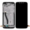 Ecran Complet Noir Moto E5 (AVEC CHASSIS)