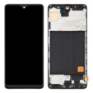 ECRAN LCD + VITRE TACTILE + CHASSIS SAMSUNG GALAXY A51 (A515) NOIR (OLED)