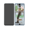 Ecran Complet Bleu Galaxy S20 (G980F/G981B) (Sans Cam) Service Pack