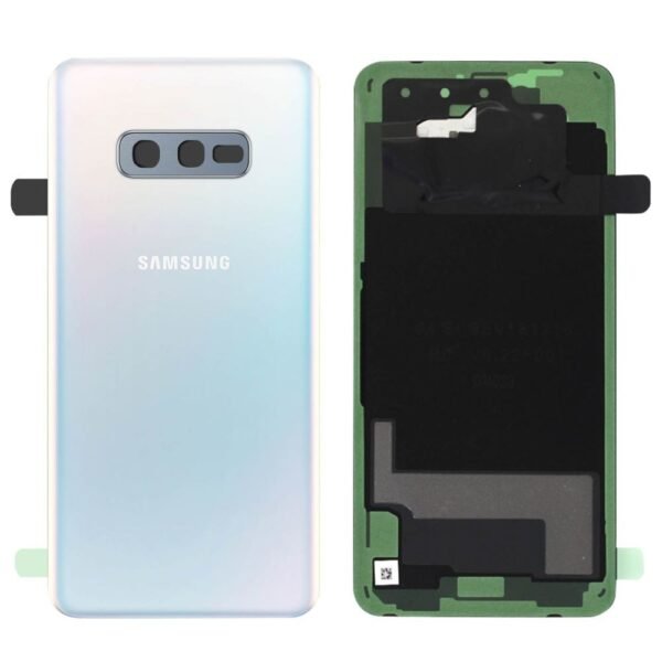 CACHE BATTERIE SAMSUNG GALAXY S10 (G973) PRISM BLANC