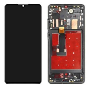 Ecran Huawei P30 Pro 2019/ P30 Pro New Edition 2020 Aurora Noir Service Pack (Avec Chassis) OEM