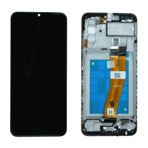 ECRAN LCD + VITRE TACTILE SAMSUNG GALAXY A02S (A025F) NOIR ORIGINE SERVICE PACK GH81-20118A (VERSION G)