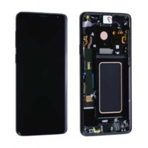 ECRAN LCD + VITRE TACTILE + CHASSIS SAMSUNG GALAXY S9 PLUS NOIR G965 (ORIGINE RECONDITIONNÉ )