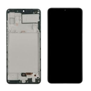 ECRAN LCD + VITRE TACTILE + CHASSIS SAMSUNG GALAXY A32 4G (A325) NOIR OLED