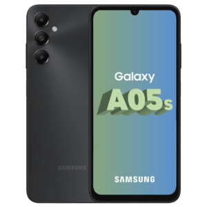 ECRAN LCD + VITRE TACTILE + CHASSIS NOIR SAMSUNG GALAXY A05S (ORIGINE SERVICE PACK) GH81-24364A / GH81-24365A