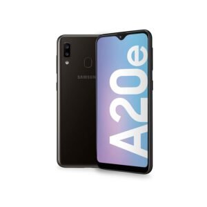 ECRAN LCD + VITRE TACTILE + CHASSIS SAMSUNG GALAXY A20E (A202F) NOIR (ORIGINE SERVICE PACK) GH82-20229A / GH82-20186A