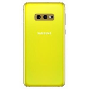 Vitre Arrière Verte Galaxy S10e (G970F) Jaune