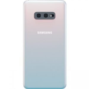 Vitre Arrière Verte Galaxy S10e (G970F) Blanc Prisme