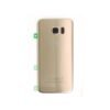 Vitre arrière SAMSUNG GALAXY S7 EDGE (SM-G935F) OR + LENTILLE CAMERA