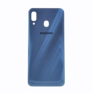 Vitre arrière Samsung Galaxy A30 (A305F) Bleu (Origine Demonte)