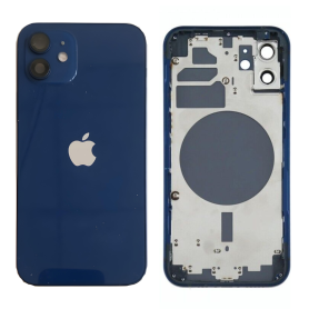 Châssis Vide iPhone 12 Mini Bleu (Origine Demonté)