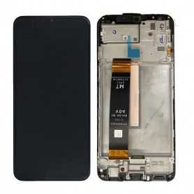 Ecran Samsung Galaxy M23/M33/F23 5G 2022 (M236/M336/E236) Noir + Châssis (Service Pack)OEM