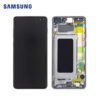 Ecran Complet Galaxy S10+ (G975F) Noir (Service Pack) GH82-18849A