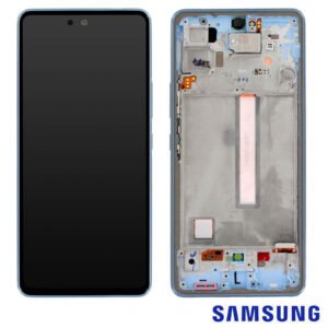 Ecran Complet  Galaxy A53 5G Bleu (A536B) (Service Pack) GH82-28024C