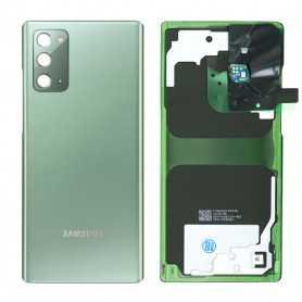 Vitre arrière Samsung Galaxy Note 20 (N980F) Vert (Origine Demonte)Grade A