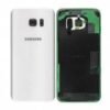 Vitre arrière Samsung Galaxy S7 Edge (G935F) Blanc (Origine Demonte)(Grade A)