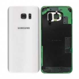 Vitre arrière Samsung Galaxy S7 (G930F) Blanc (Origine Demonte)(Grade A)