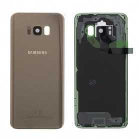 Vitre arrière Samsung Galaxy S8 (G950F) Or (Origine Demonte)(Grade A)