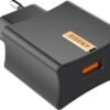 Eisen Chargeur rapide  CC200 QC3.0 Chargeur avec câble  USB-C