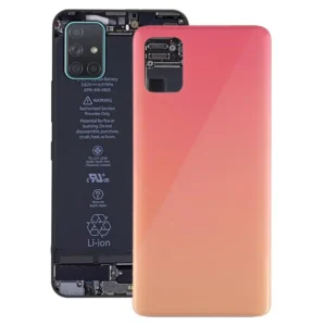 Vitre arrière Samsung Galaxy A51 (A515F) Rose (Original Démonté)