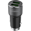 Chargeur de voiture Xssive C30 Duo  3,6 A - Noir