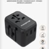 Adaptateur universel XSS-TR3B ​​de Xssive - Noir