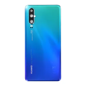 VITRE ARRIÈRE HUAWEI P30  BLUE (AVEC VITRE CAMERA)