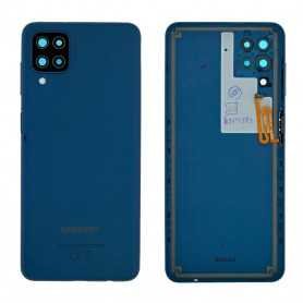 Vitre arrière Samsung Galaxy A12 (A125F) Bleu ( Origine Demonte)