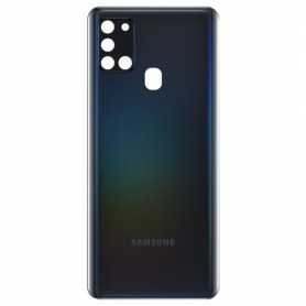 Vitre arrière Samsung Galaxy A21s Noir (Original Démonté)