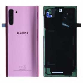 Vitre arrière Samsung Galaxy Note 10 (N970) Rose ( Origine Demonte)