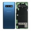 Vitre arrière Samsung Galaxy S10 Plus (G975F) Prism Bleu ( Origine Demonte)