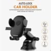 Support de voiture à verrouillage automatique Xssive avec ventouse XSS-CH30