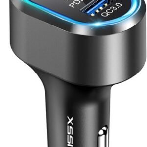 Chargeur de voiture rapide Xssive PD50W Ultra XSS-CC34 – Noir