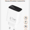 Chargeur rapide Xssive GaN 67W PD - Blanc