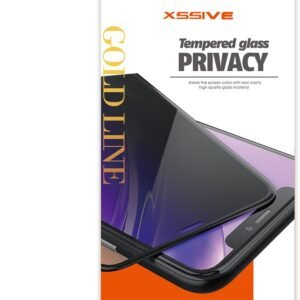 Xssive GoldLine Privacy Tempered Glass IPhone 11 PRO