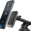 Ensemble de supports de voiture magnétiques Xssive XSS-CH27W : support de téléphone polyvalent pour voiture avec chargement sans fil