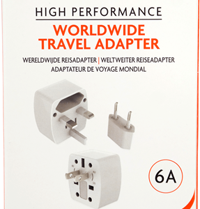 Adaptateur de voyage universel Xssive Universal Plug 6A Z4