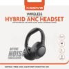 Casque ANC hybride sans fil Xssive XSS-H9ANC - Noir