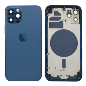 Châssis Vide iPhone 12 Pro Max Bleu (Origine Demonté) – Grade B