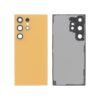 Vitre Arrière Titane Orange Galaxy S24 Ultra (S928B) (Sans logo)