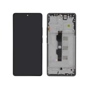 Ecran Complet Noir Redmi Note 13 Pro 4G (Avec châssis)(Reconditionne)