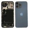 Châssis Complet iPhone 13 Pro Max Bleu Alpin - Connecteur de Charge + Batterie (Origine Demonté) Grade B