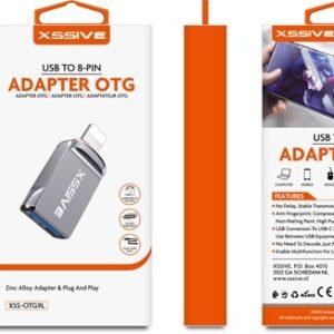 Adaptateur Xssive OTG USB vers USB-8 broches (iPhone)