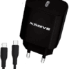 Chargeur rapide Xssive PD 20 W + câble CC XSS-AC65NBCC - Noir
